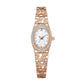 ⌚ 50% DE RÉDUCTION 💎 Montre quartz ovale élégante pour femme – Cadre fin, bracelet en alliage doré & cadran minimaliste – idéale pour un look chic au quotidien ou au bureau ✨