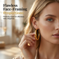 💫 50% DE RÉDUCTION ✨ Boucles d'oreilles créoles effilées – Design chic & léger – Parfaites pour le quotidien ou les soirées – élégantes et faciles à porter 🌸🌙💖