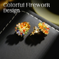 🎆 50% DE RÉDUCTION ✨ Boucles d'oreilles & collier feu d’artifice coloré – 2026 nouveau style – Bijoux de fête étincelants, légers & sans nickel – parfaits pour soirées, anniversaires ou célébrations 🎇