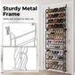 👟 50% DE RÉDUCTION 🏆 Organisateur de chaussures suspendu – 24 poches & installation sans outils – Compatible portes standard, jusqu’à 24 paires – parfait pour l’entrée ou le placard 🚪✨