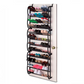 👟 50% DE RÉDUCTION 🏆 Organisateur de chaussures suspendu – 24 poches & installation sans outils – Compatible portes standard, jusqu’à 24 paires – parfait pour l’entrée ou le placard 🚪✨