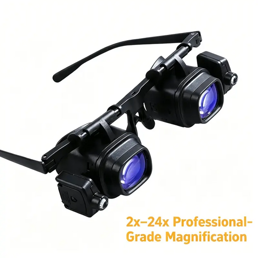 🔍 50% DE RÉDUCTION ⏰ Loupe LED de précision pour électronique & artisanat – Support réglable & zoom 10-20X – Mains libres, éclairage puissant – idéale pour soudure, réparation horlogère ou peinture miniature 🛠️