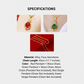 🍀 50% DE RÉDUCTION 💎 Collier trèfle & goutte d’eau – Élégance française à petit prix – Finition dorée, cadeau chic – porte-bonheur et raffinement au quotidien ✨
