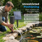 ☀️ 50% DE RÉDUCTION 🐟 Aérateur solaire pour bassin avec pompe à air – Kit complet & installation facile – Maintient la santé aquatique 24/7 – idéal pour étangs, bassins ou aquariums extérieurs ✨🌿