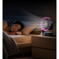 🌀 50% DE RÉDUCTION 💡 Ventilateur de bureau silencieux avec écran LED intelligent – 3 vitesses & rechargeable – Ultra-compact, parfait pour la maison, le bureau ou les voyages ❄️