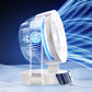 🌀 50% DE RÉDUCTION 💡 Ventilateur de bureau silencieux avec écran LED intelligent – 3 vitesses & rechargeable – Ultra-compact, parfait pour la maison, le bureau ou les voyages ❄️