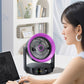 🌀 50% DE RÉDUCTION 💡 Ventilateur de bureau silencieux avec écran LED intelligent – 3 vitesses & rechargeable – Ultra-compact, parfait pour la maison, le bureau ou les voyages ❄️