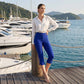 👖 50% DE RÉDUCTION 🌼 Pantacourt gainant femme taille haute – Élasticité 4 sens & boutons dorés – 2 couleurs, 6 tailles – parfait pour le quotidien ou les sorties ✨