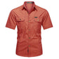 👕 50% DE RÉDUCTION 🔧 Chemise tactique manches courtes pour homme – 6 poches, épaulettes & design robuste – Idéale pour outdoor, bricolage ou usage quotidien – respirante et résistante 🌿