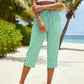 👖 50% DE RÉDUCTION 💐 Pantalon capri à carreaux d’été pour femme – Léger, respirant & coupe décontractée – Parfait pour les journées chaudes, les vacances ou un look chic au quotidien – confortable et tendance ✨☀️