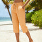 👖 50% DE RÉDUCTION 💐 Pantalon capri à carreaux d’été pour femme – Léger, respirant & coupe décontractée – Parfait pour les journées chaudes, les vacances ou un look chic au quotidien – confortable et tendance ✨☀️