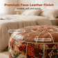 🛏️ 50% DE RÉDUCTION! 🧸 Pouf de rangement – Multifonctionnel, léger & facile à déplacer ✨