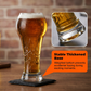 🍺 50% DE RÉDUCTION ✨ Grand verre à bière orné d’un relief artistique – Capacité généreuse & design vintage – Parfait pour bières pression ou cocktails – robuste et élégant, belle idée cadeau 🎁