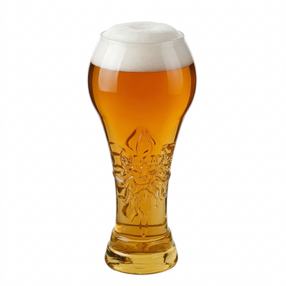 🍺 50% DE RÉDUCTION ✨ Grand verre à bière orné d’un relief artistique – Capacité généreuse & design vintage – Parfait pour bières pression ou cocktails – robuste et élégant, belle idée cadeau 🎁