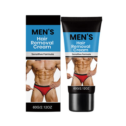 🧴 ACHETEZ 2, OBTENEZ 1 GRATUIT ! ⏰ Crème dépilatoire douce pour hommes – Formule pour peau sensible – Élimine les poils sans irritation, effet hydratant – idéale pour torse, jambes ou aisselles ✨💪