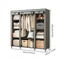📦 50% DE RÉDUCTION! 🏠 Armoire Portable en Tissu – Acier, 3 tailles & montage facile – Idéale pour chambre & dressing ✨