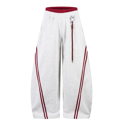 👖 60% DE RÉDUCTION ⏰ Jogging décontracté à jambes larges avec bandes latérales – Tissu doux & coupe fluide – Parfait pour le sport, le télétravail ou les loisirs – confortable et stylé 🔥