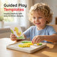 🧩 50% DE RÉDUCTION 🍄 Jouet éducatif puzzle champignon à chevilles pour enfants – Pièces colorées & faciles à saisir – Développe la motricité fine et la reconnaissance des couleurs – sans BPA, sûr pour les petits 🔴🟡
