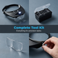 🔦 50% DE RÉDUCTION 🔍 Loupe frontale LED avec 4 lentilles – Agrandissement ajustable & mains libres – Idéale pour bricolage, lecture ou maquillage – confortable et lumineuse 💡