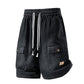 🩳 50% DE RÉDUCTION ✨ Short en jean cargo pour homme – Poches cargo, cordon de serrage & style streetwear tendance – Parfait pour l’été, les festivals ou un look urbain décontracté 🏙️