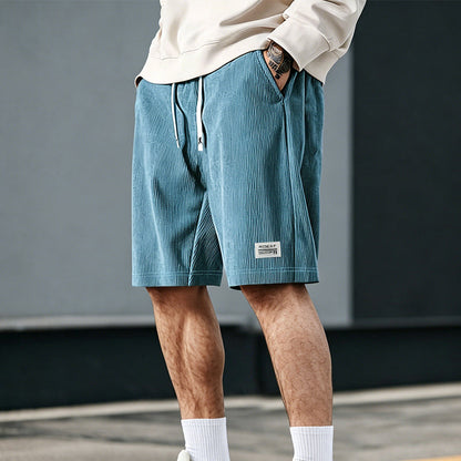 🩳 50% DE RÉDUCTION ⏰ Short en velours côtelé pour homme – Respirant & confortable – Parfait pour les loisirs, les voyages ou les journées chaudes – polyvalent et stylé 🏃‍♂️
