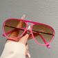 🕶️ 50% DE RÉDUCTION ⏰ Lunettes de soleil rétro double-pont – Style élégant & protection UV400 – Légères, tendance – parfaites pour un look vintage au quotidien ✨☀️🛒