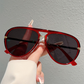 🕶️ 50% DE RÉDUCTION ⏰ Lunettes de soleil rétro double-pont – Style élégant & protection UV400 – Légères, tendance – parfaites pour un look vintage au quotidien ✨☀️🛒