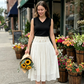 👗 50% DE RÉDUCTION 💥 Jupe longue taille haute ligne A pour femme – Coupe flatteuse & silhouette fluide – Style intemporel, parfaite pour le bureau, les brunchs ou les soirées d’été ✨
