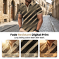 👔 50% DE RÉDUCTION 🎯 Chemise à col imprimé géométrique – Toucher doux & entretien facile – Polyvalente pour bureau ou week-end – se marie avec jean ou chino 🛍️