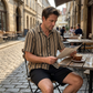 👕 50% DE RÉDUCTION ☀️ Ensemble décontracté homme – Chemise manches courtes & short – Léger, confortable & parfait pour les journées chaudes – look estival sans effort ✨🩳