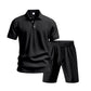 👕 50% DE RÉDUCTION 🩳 Ensemble homme 2 pièces décontracté – Haut & short en lin respirant – Col revers, 7 couleurs, tailles S-3XL – parfait pour l’été, la plage ou les vacances 🌊✨