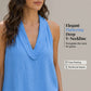 👗 50% DE RÉDUCTION ☀️ Ensemble loungewear col V – Été sans effort, doux & respirant – Coupe décontractée, parfait pour la maison ou les sorties – style facile au quotidien 🌸