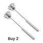 🥚 ACHETEZ 1, OBTENEZ 1 GRATUIT ! 🔥 Batteur à œufs manuel semi-automatique inox – Pression turbo & rotation rapide sans électricité – Anti-rouille, poignée ergonomique antidérapante, 2 coloris – parfait pour omelettes, pâtes à gâteau ou crèmes ✨