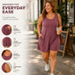 👗 60% DE RÉDUCTION 💥 Combinaison sans manches grande taille avec poches – Fluide, confortable & polyvalente – Idéale pour l’été, les voyages ou le quotidien – élégante sans effort ✨