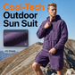 🧥 60% DE RÉDUCTION ☀️ Veste de protection solaire unisexe style montagne – Effet rafraîchissant & léger – UPF 50+, idéale pour la randonnée, le vélo ou les journées chaudes – coupe décontractée et respirante 🌿