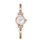 ⌚ 50% DE RÉDUCTION ✨ Montre bracelet femme élégante luxe – Cadran nacré, cristaux appliqués main & bracelet maille tressée – Or, or rose & blanc – parfaite pour le bureau ou les soirées 💎