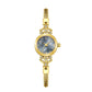 ⌚ 50% DE RÉDUCTION ✨ Montre bracelet femme élégante luxe – Cadran nacré, cristaux appliqués main & bracelet maille tressée – Or, or rose & blanc – parfaite pour le bureau ou les soirées 💎