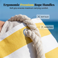 👜 50% DE RÉDUCTION 🏖️ Sac de plage rayé grande capacité – Léger, spacieux & lavable en machine – Parfait pour la plage, les courses ou les escapades – pratique et estival 🌊