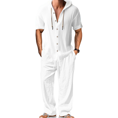 👕 50% DE RÉDUCTION 🔥 Ensemble sweat à capuche & pantalon casual homme – Tissu doux, coupe décontractée – Parfait pour les journées fraîches, le sport ou le quotidien – style urbain et confortable 🏙️
