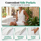 👗 60% DE RÉDUCTION 💥 Robe slim fit col bénitier – Sans manches & poches latérales – Polyvalente, parfaite pour le bureau ou les soirées – élégante et confortable ✨🌸