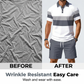 👕 50% DE RÉDUCTION ☀️ Set 2 pièces chemise & short pour homme – Confortable, respirant & polyvalent – Parfait pour l’été, les loisirs ou les voyages – look décontracté et pratique 🩳🌴