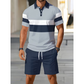 👕 50% DE RÉDUCTION ☀️ Set 2 pièces chemise & short pour homme – Confortable, respirant & polyvalent – Parfait pour l’été, les loisirs ou les voyages – look décontracté et pratique 🩳🌴