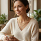 ✨ 50% DE RÉDUCTION ⏰ Collier à chaîne croisée double rangée – Or/argent, ajustable & superposable – Design moderne, parfait pour le quotidien ou les soirées – un bijou polyvalent et chic ⛓️💫