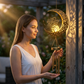 🎐 50% DE RÉDUCTION ☀️ Carillon éolien solaire décoratif avec lumière suspendue – Auto-chargeur & douce lueur – Parfait pour jardin, balcon ou terrasse – ambiance apaisante jour et nuit 🌙✨
