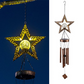 🎐 50% DE RÉDUCTION ☀️ Carillon éolien solaire décoratif avec lumière suspendue – Auto-chargeur & douce lueur – Parfait pour jardin, balcon ou terrasse – ambiance apaisante jour et nuit 🌙✨