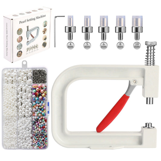 📌 50% OFF NOW! 💎 Upgraded Hand-Operated Bead Press – Your creative studio in the palm of your hand! – Perfect for jewelry making, bead shaping & DIY crafts – precise and compact ✨