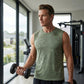 👕 60% DE RÉDUCTION 🌿 Débardeur sport camouflage respirant pour homme – Léger & séchage rapide – Évacuation de l’humidité, parfait pour la salle, la course ou les activités outdoor – confortable et performant 💪