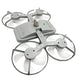 🌀 60% DE RÉDUCTION 🚁 Ventilateur de plafond design drone – 3 vitesses, E27 & télécommande – Look futuriste, léger & silencieux – parfait pour salon, chambre ou bureau 💡✨