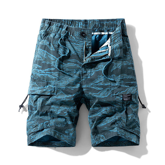🩳 50% DE RÉDUCTION 🌿 Short cargo camouflage tendance – Taille élastique, poches pratiques & coupe décontractée – Parfait pour l’été, les festivals ou un look streetwear – confortable et robuste 🏙️✨