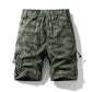 🩳 50% DE RÉDUCTION 🌿 Short cargo camouflage tendance – Taille élastique, poches pratiques & coupe décontractée – Parfait pour l’été, les festivals ou un look streetwear – confortable et robuste 🏙️✨